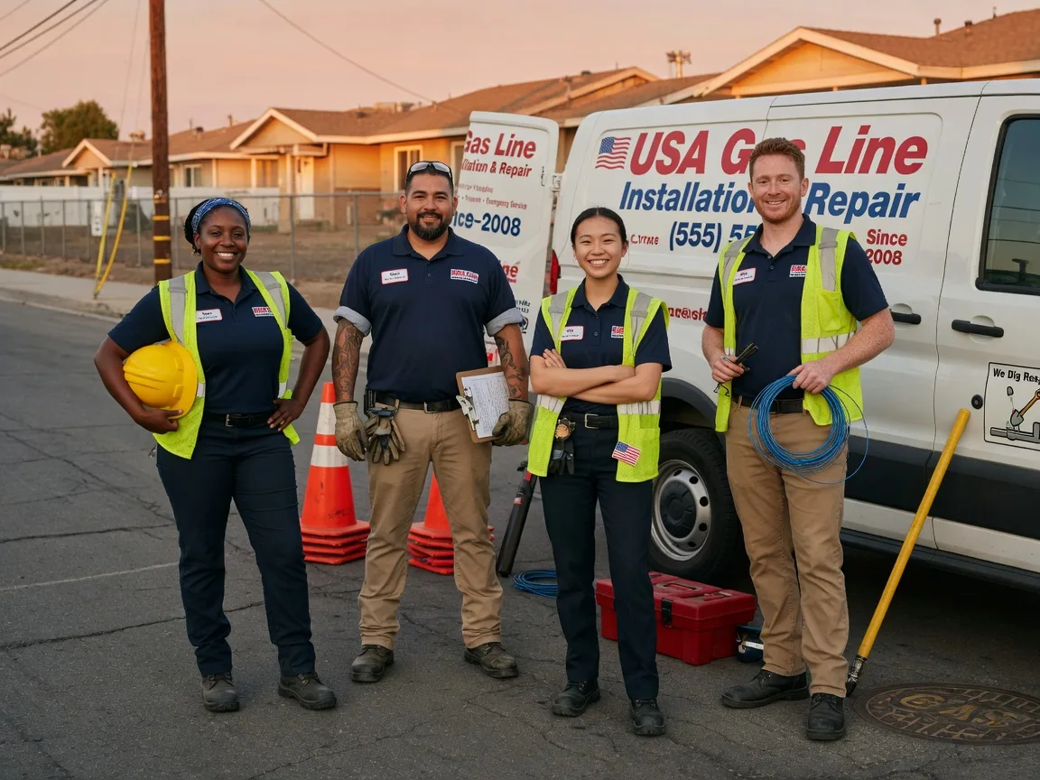 Gas Line Installation company in Winchester, KS